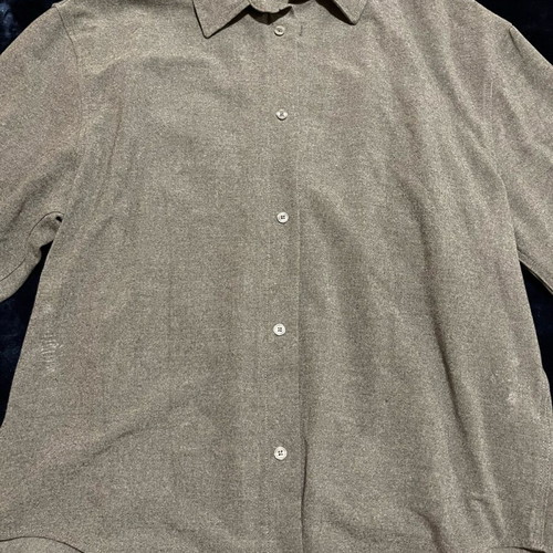 Zara men's shirt gray XL like new, winter