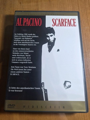 Scarface DVD Collector’s Edition like new, action movie with Al Pacino
