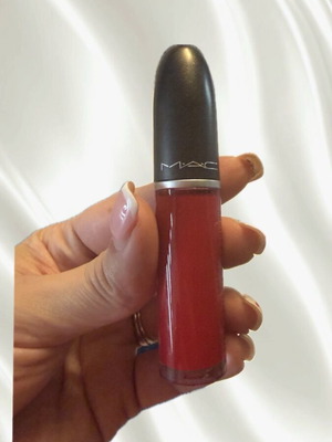 MAC Ruby Phew Lipstick new, vibrant red shade