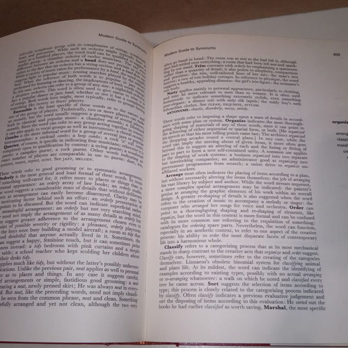 Use the Right Word modern guide to synonyms like new