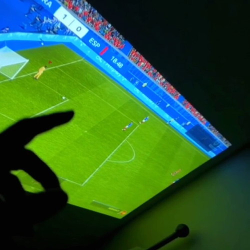 PocketBeam Smart 180° Projector with 100-inch screen