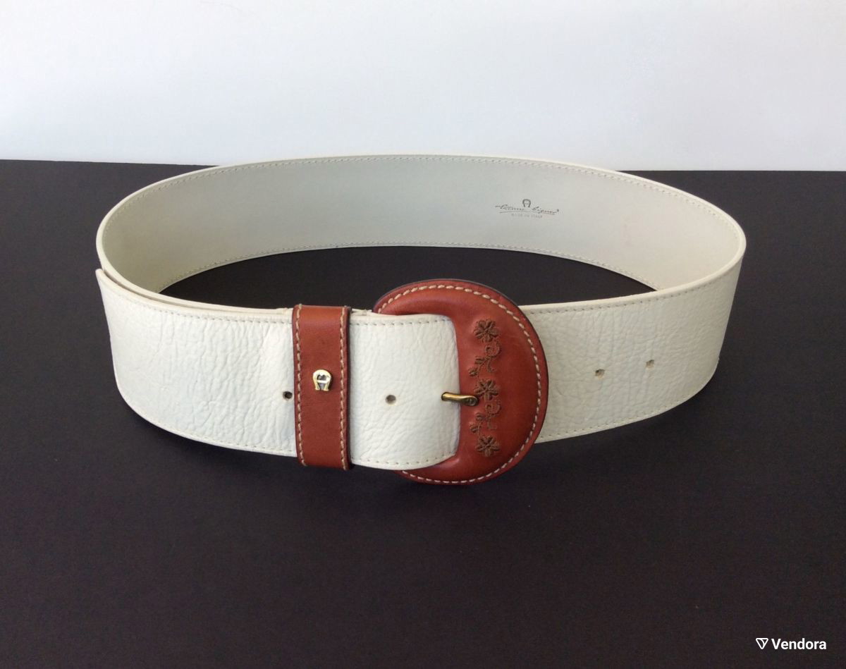 Etienne Aigner white wide belt like new,… - € 90,00 - Vendora.cy display picture 3