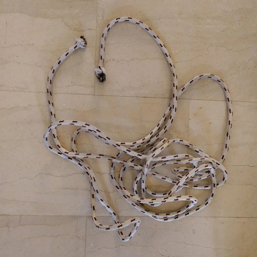 Rope like new, length 5.5 meters, width 1 centimeter