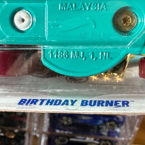 Hotwheels Treasure Hunt Birthday Burner new, sealed