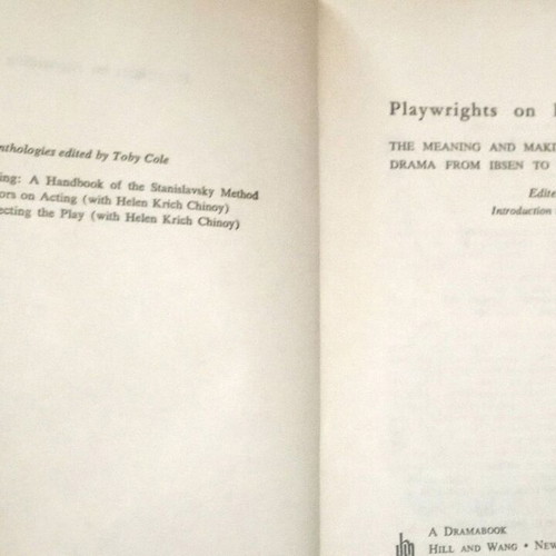 Βιβλία vintage θεάτρου και δραματουργίας μεταχειρισμένα, πακέτο