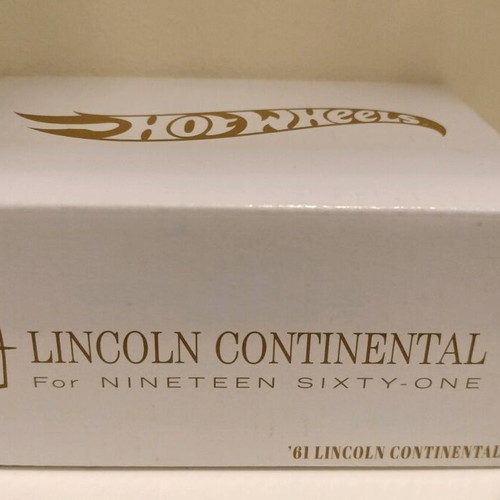 Hot Wheels RLC Exclusive 1961 Lincoln Continental Spectraflame True Black καινούργιο
