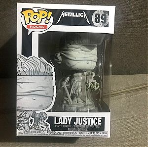 Funko POP 89 Lady Justice Metallica