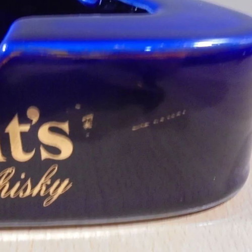 Grant's Scotch Whisky old promotional ceramic ashtray used