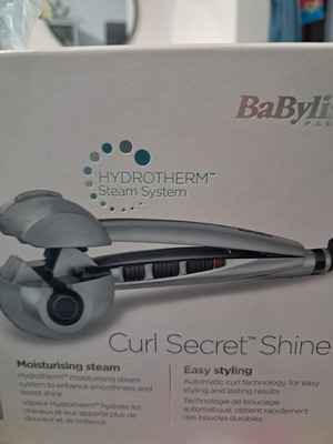 Babyliss steam curling iron