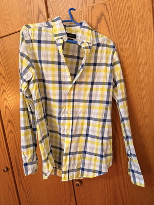 Massimo Dutti Men’s Plaid Shirt Size M Like New