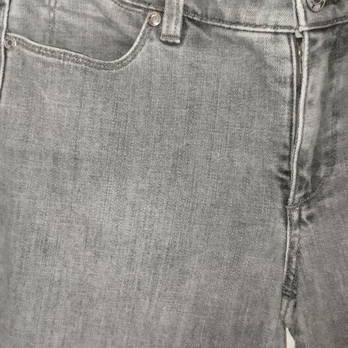 Talbots grey slim ankle jeans used, size 6p