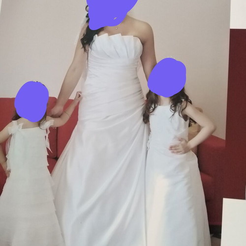 Pronovias wedding dress like new, size L, white
