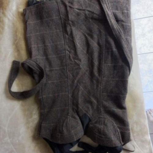 Lormar wool dress like new, size S-M, black and brown