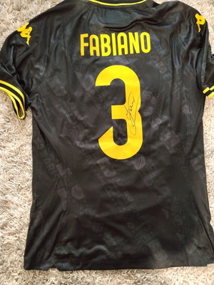 Fabiano Leismann Aris jersey signed authentic new