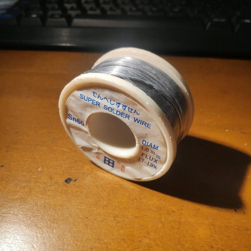 Soldering wire 1.0mm new with flux