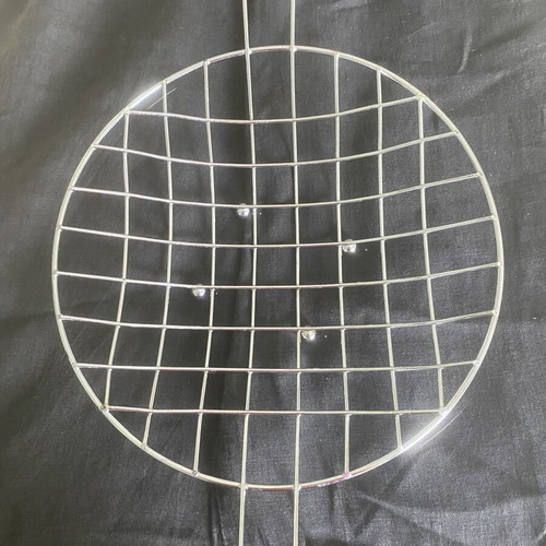 Metal Oval Fruit Bowl with Side Handles like new