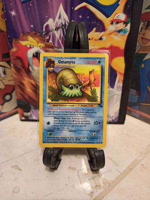 Omanyte Fossil 1999 Pokemon карта употребявана