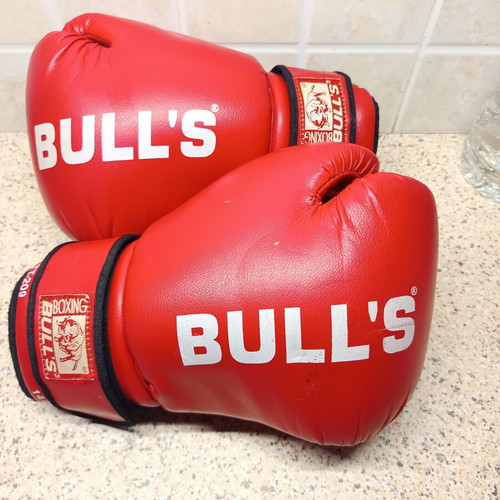 Boxing gloves like new, teen and up size