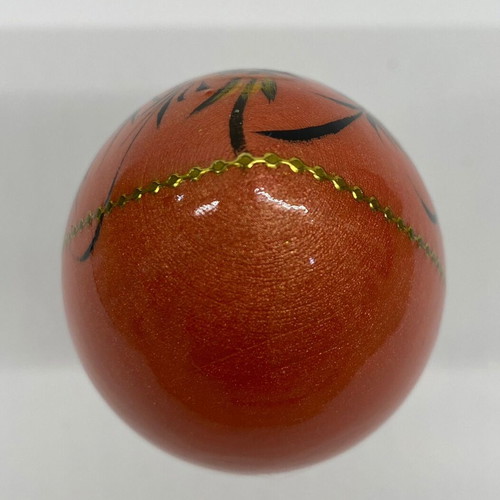 Easter egg "Flowers" new, wooden handmade