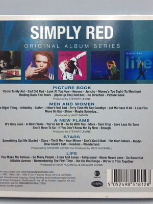 Simply Red Original Album Series 5CDs like new, R&B / Soul