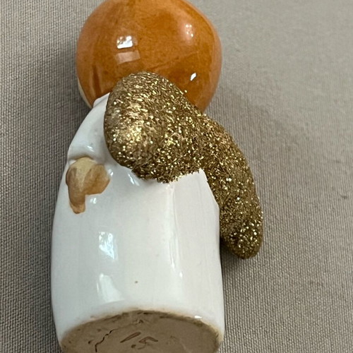 Angel used handmade decorative with glossy finish