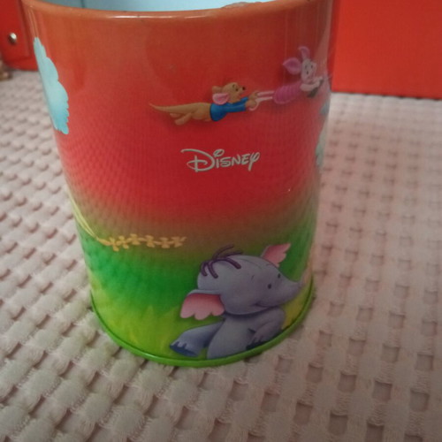 Metal Pencil Holder used, Winnie the Pooh design