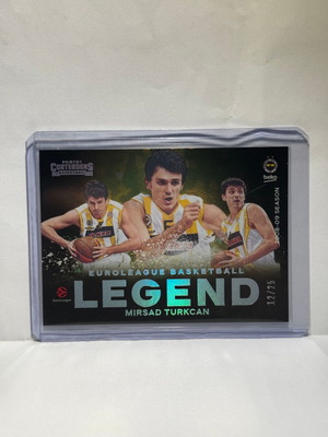 Panini Contenders Euroleague Mirsad Tyrkcan Legend 2025-26 new
