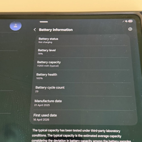 Samsung Galaxy S10 Tab Ultra 14.6” like new, 12GB/256GB with S Pen