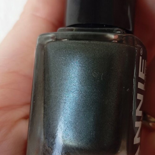 Annie nail polish new, dark gray pearl 12 ml
