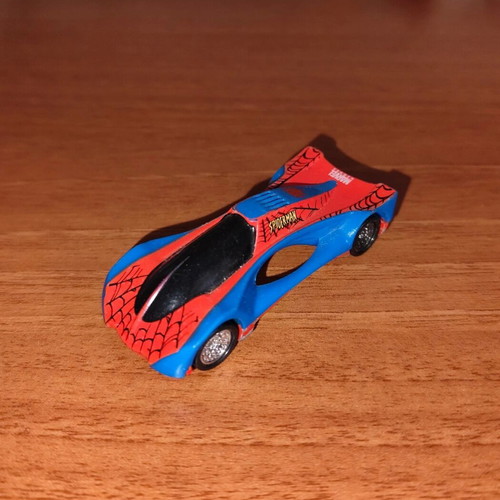 Majorette Spider-Man car used, Marvel Heroes 2004