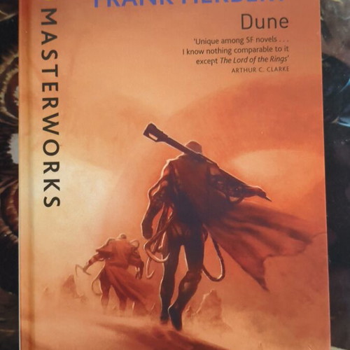 Dune hardcover book by Frank Herbert, SF Masterworks edition