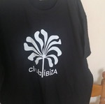 Club Ibiza Unisex T-shirt 2XL new, 100% cotton, black