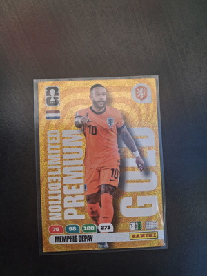 Memphis Depay World Cup 2026 Limited Edition Premium Gold Card