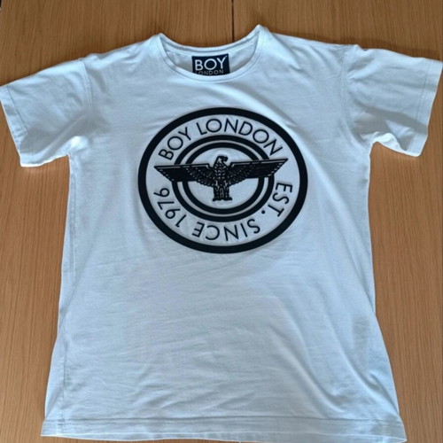 Boy London T-shirt L with premium 3D silicone logo