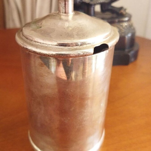 Silver Plated sugar bowl used, Apolo house Brazil