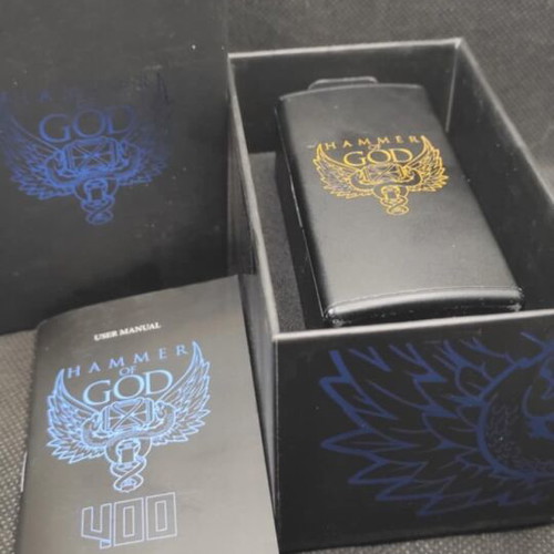 Vaperz Cloud Hammer of God 400 Box like new, black