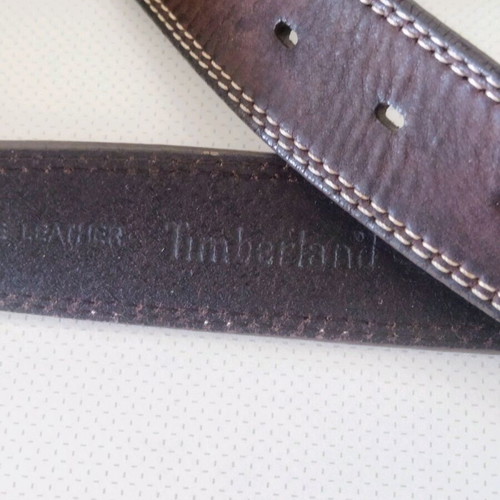 Timberland belt used, brown, length 1.25 m