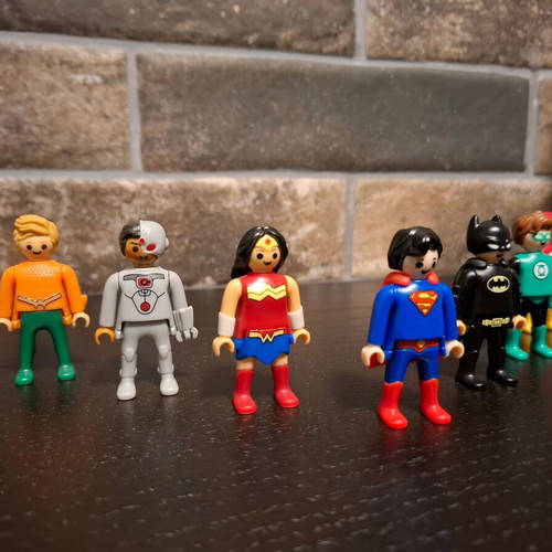 Playmobil DC Justice League φιγούρες, σετ 7