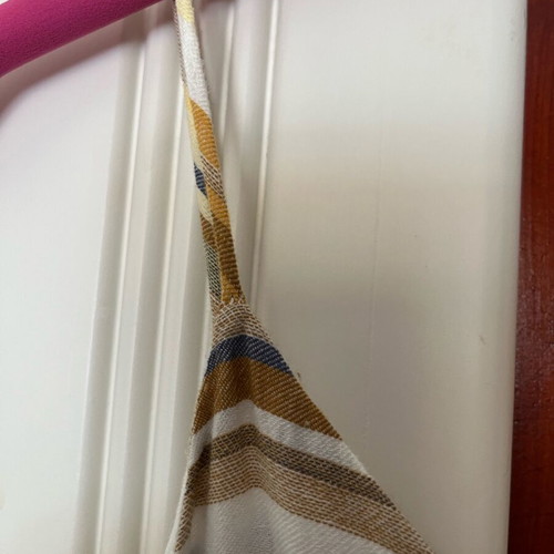 Zara linen dress multicolored new