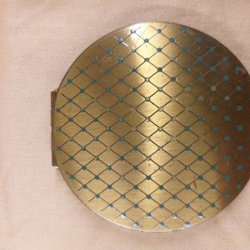 Stratton vintage English powder compact used