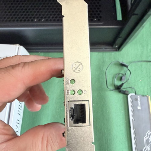 Network adapter card for desktop computer