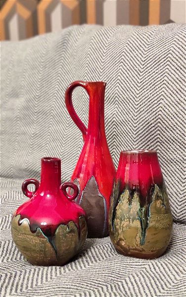  set trion keramikon vazon 60s