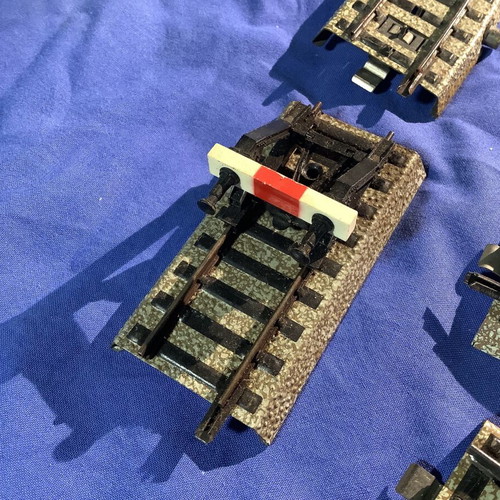 Marklin rails used, set of 14 pieces for model railroads