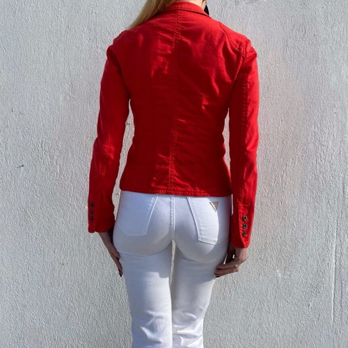Marc Cain red jacket like new, size S