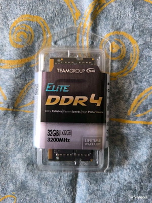 Μνήμη RAM TeamGroup Elite 32GB DDR4 3200MHz SODIMM σφραγισμένη σαν καινούργια