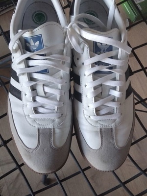 Adidas Sambas casual shoes like new size 45.5 white