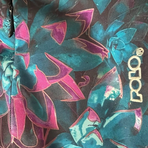 School backpack new, floral design
