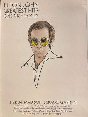 Elton John Greatest Hits Live at Madison Square Garden DVD used