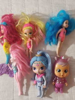 Κουκλίτσες μεταχειρισμένες, πακέτο 6 τεμαχίων