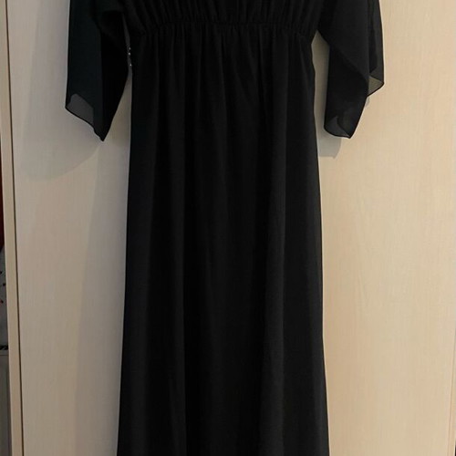Italian dress new, black, one size